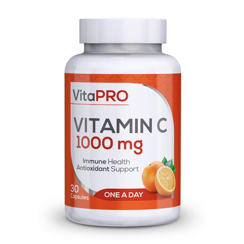 Vita Pro Vitamin C 1000mg (30 Caps) – VitaPro